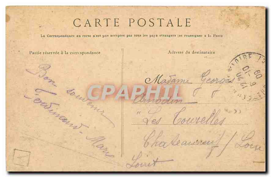 Fougères — Le Château Féodal — Vue Générale G.F. — Reverso