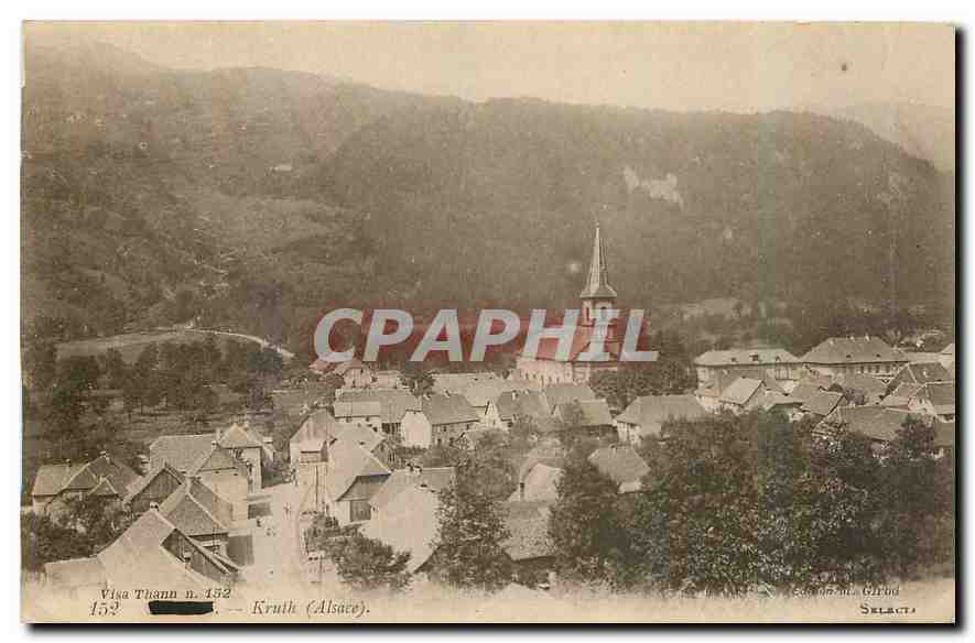 CPA Kruth Alsace 