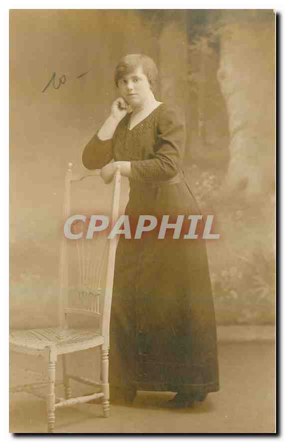 CARTE PHOTO Femme