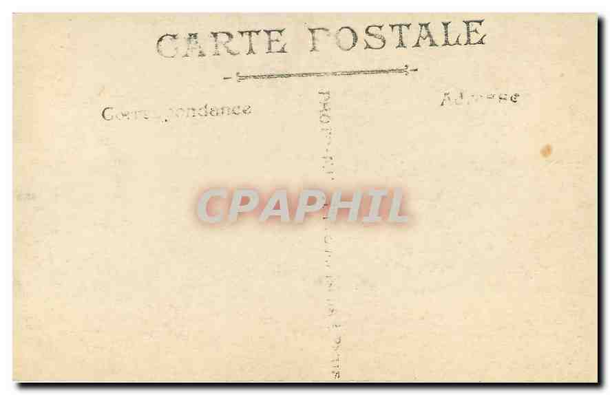 CARTE PHOTO Femme — Rückseite