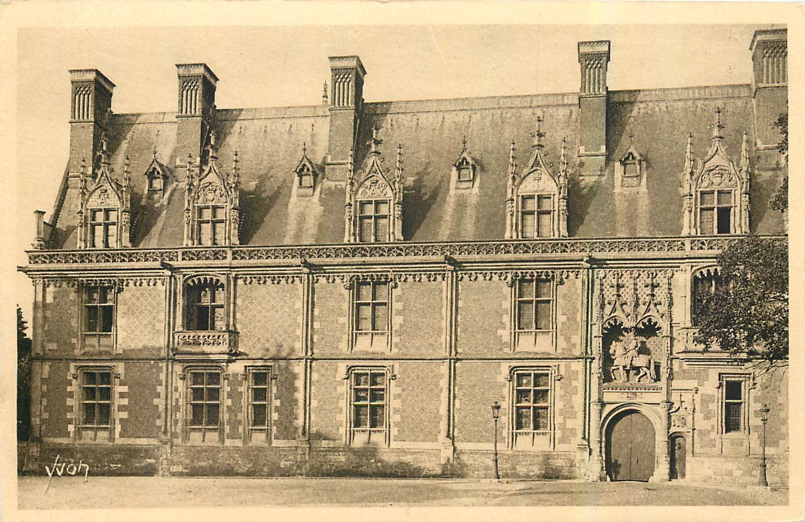 Schloss Blois — Fassade Louis XII — Éditions d'Art Yvon