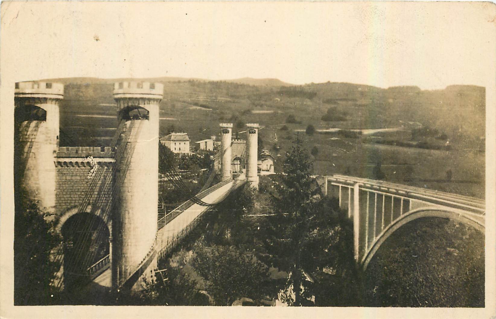 Saint-Julien-en-Genevois — Le Pont de la Caille — Photo Combier, Mâcon