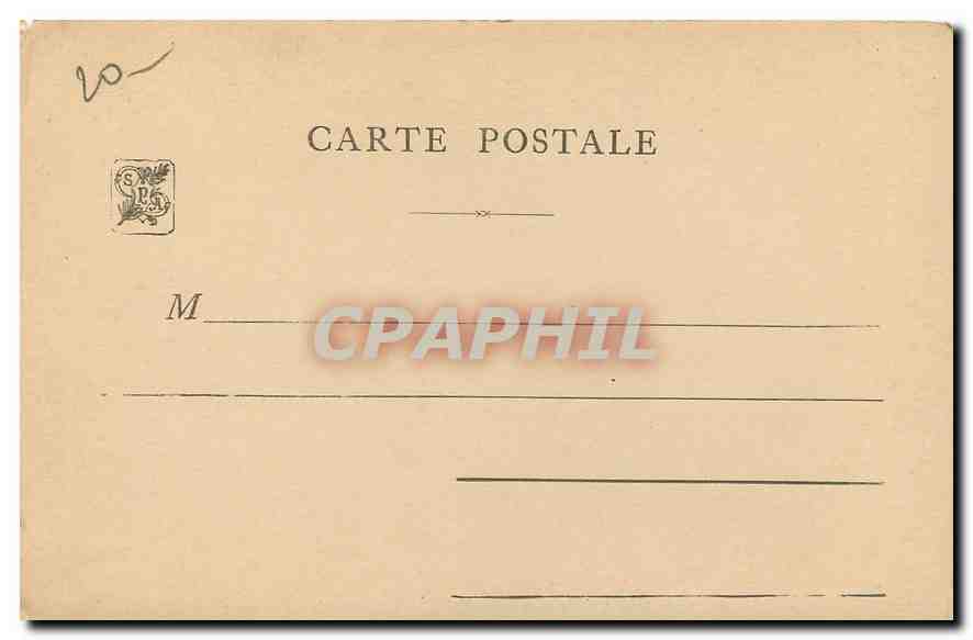CPA Salon 1904 Siege d'Alesia  Motte — Verso