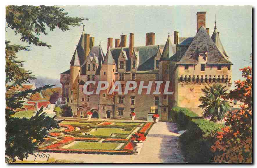 CPA Chateaux de la Loire Chateau de Langeais 