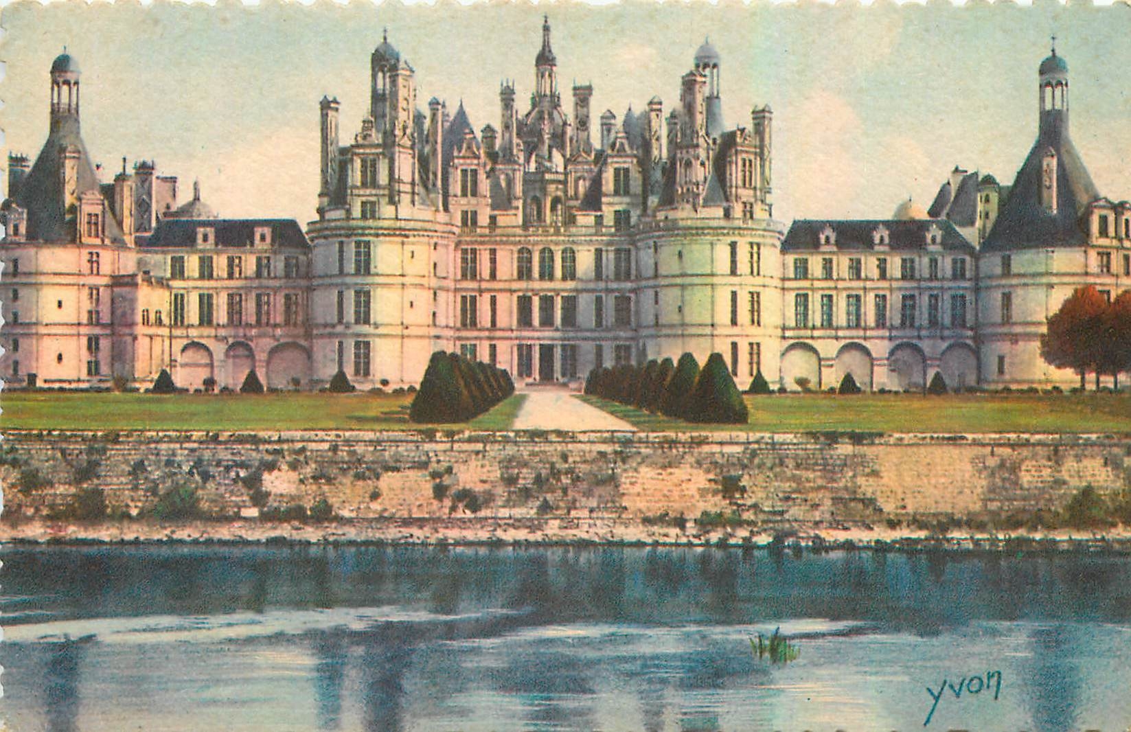 Château de Chambord — Façade Nord — Édition Yvonn