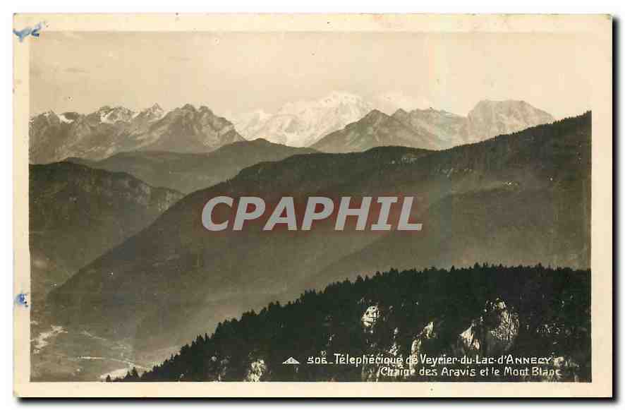 CPA Telephecioue de Veyrier du Lac d'Annecy 
