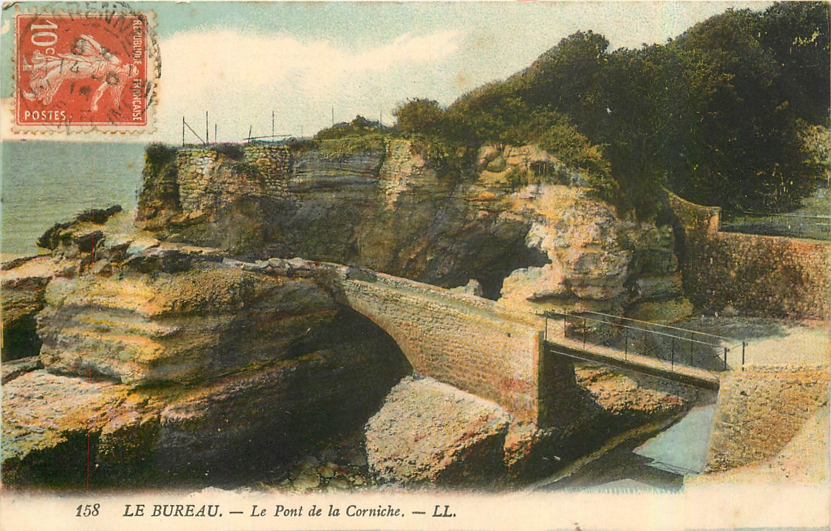 CPA Le Bureau Le Pont de la Corniche 
