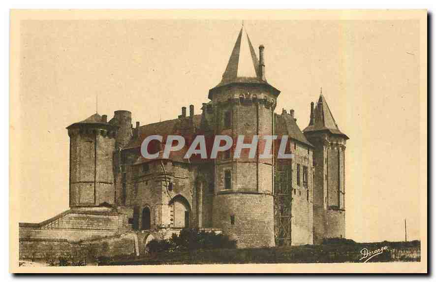 CPA Saumur M et L Le Chateau cote Sud Est 