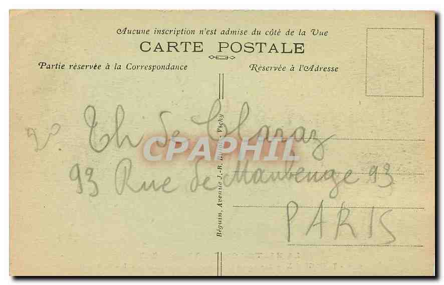 CPA La Haute Loire Pittoresque Yssingeaux Les Laccis de la Route de Beaux dans la Vallee du Ramel  — Rückseite