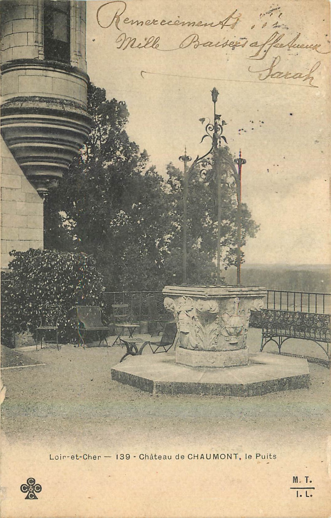 CPA Loire et Cher Chateau de Chaumont le Puits 