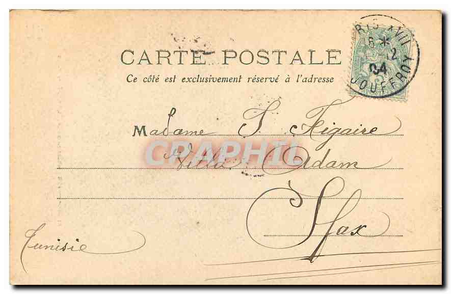 CPA Loire et Cher Chateau de Chaumont le Puits  — Rückseite
