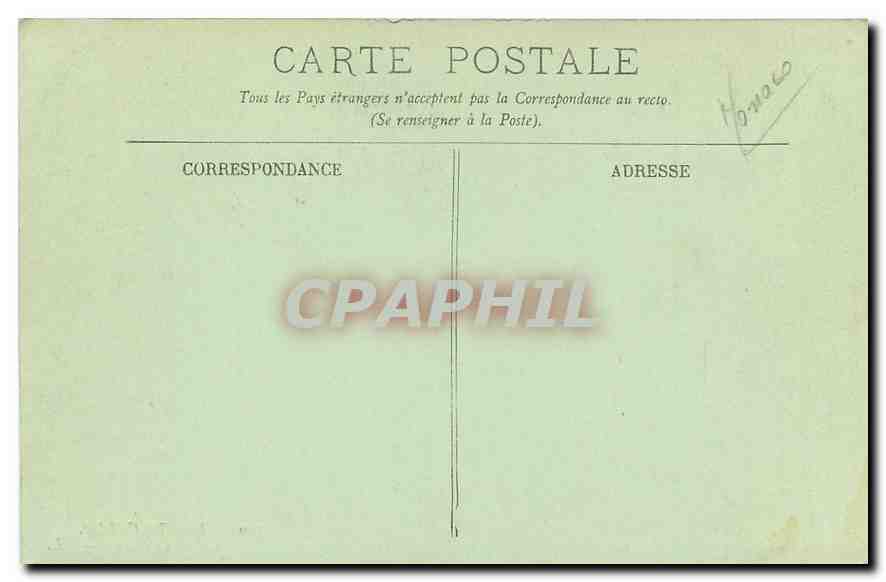 CPA Monte Carlo Le Casino  — Verso