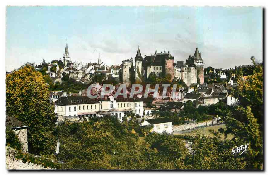 Ville de Vitré — vue générale — éditeur Gaby