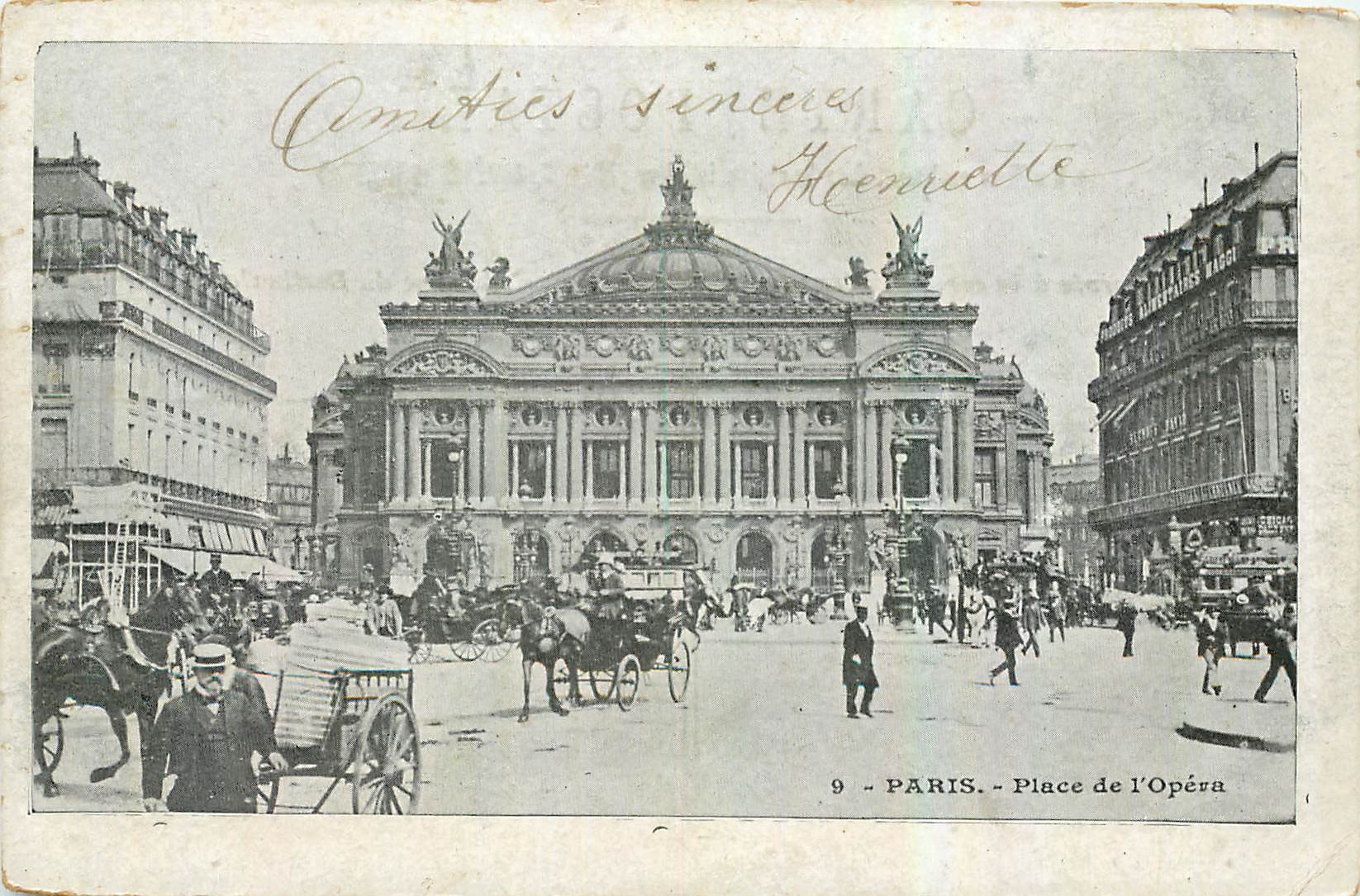 CPA Paris Place de l'Opera 