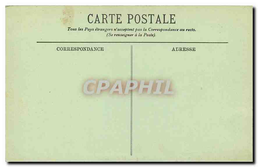 CPA Paris La Rue Soufflet et le Pontbeau  — Rückseite