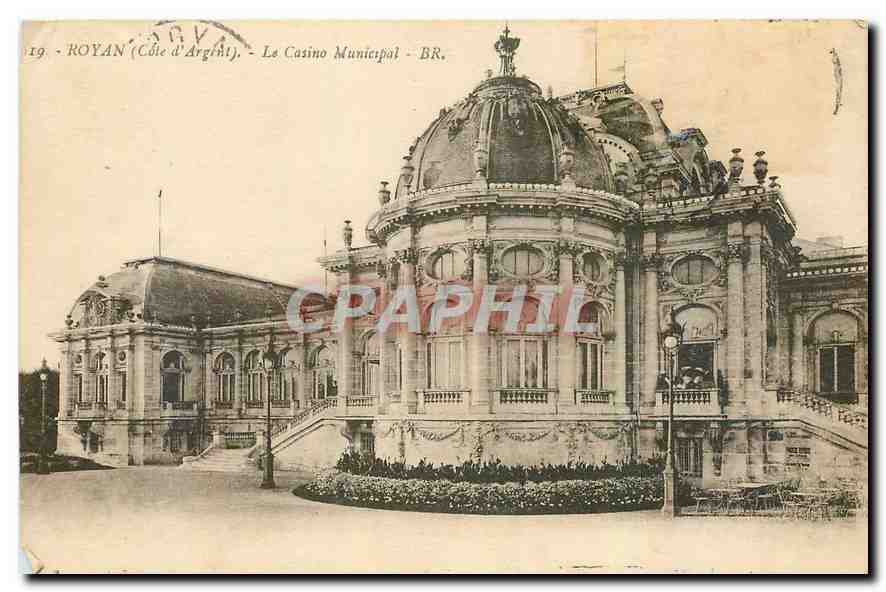 CPA Royan Cote d'Argent Le Casino Municipal 