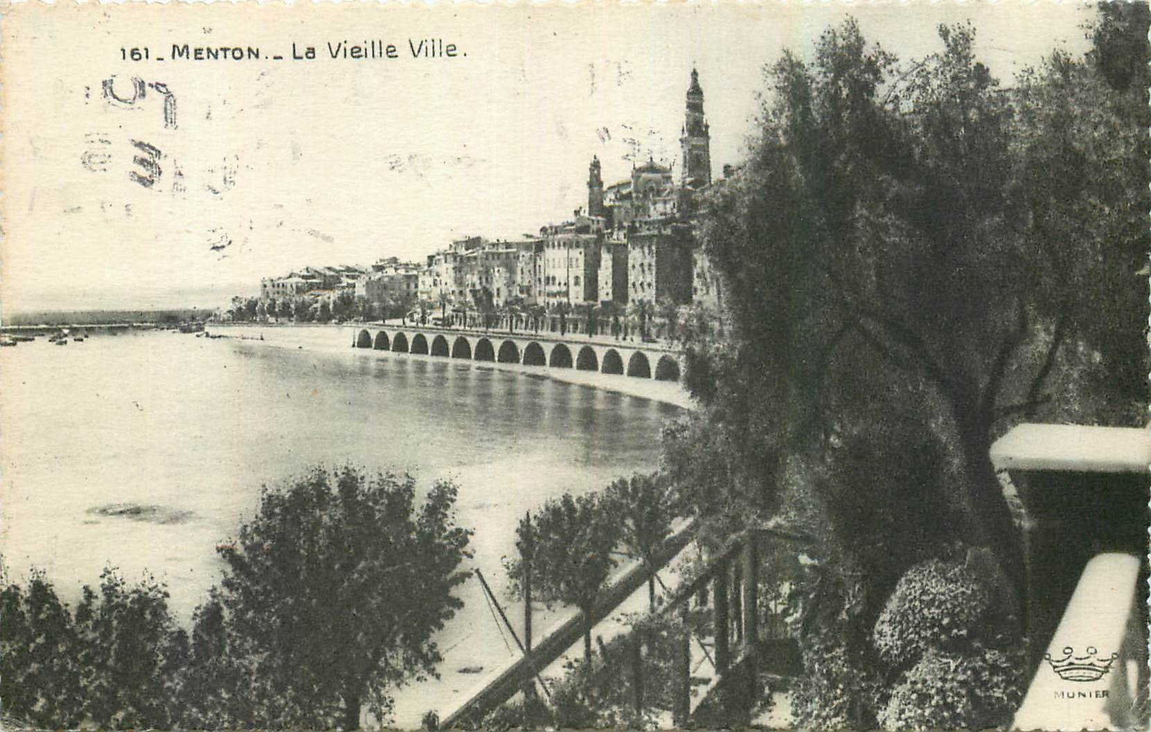 CPA Menton La Vieille Ville 