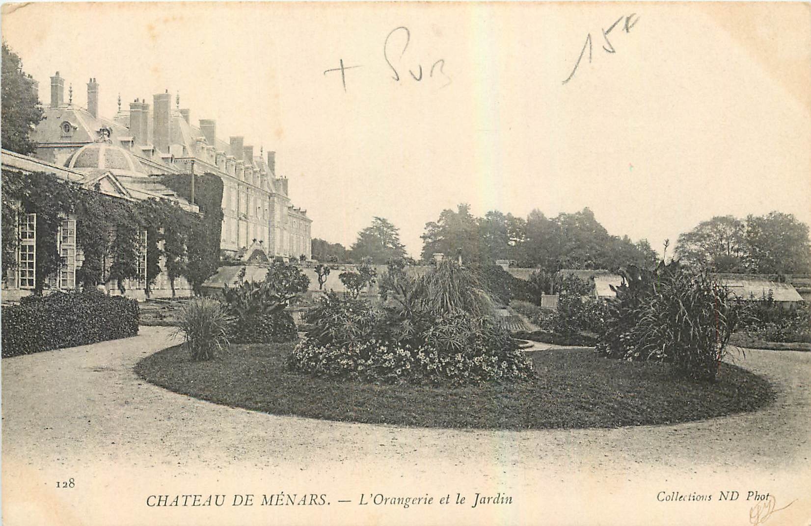 CPA Chateau de Menars l'Orangerie et le Jardin 