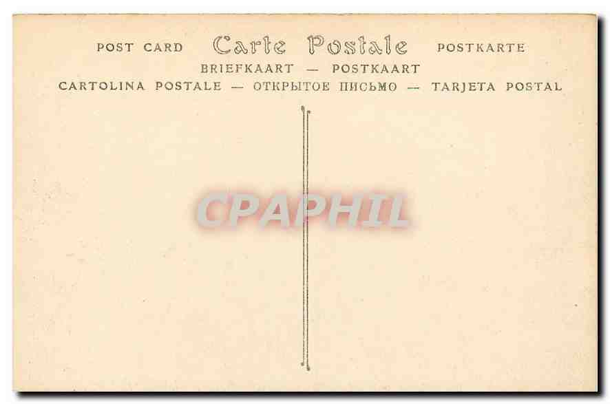 CPA Vizille Isere Le Chateau vu du Parc  — Rückseite