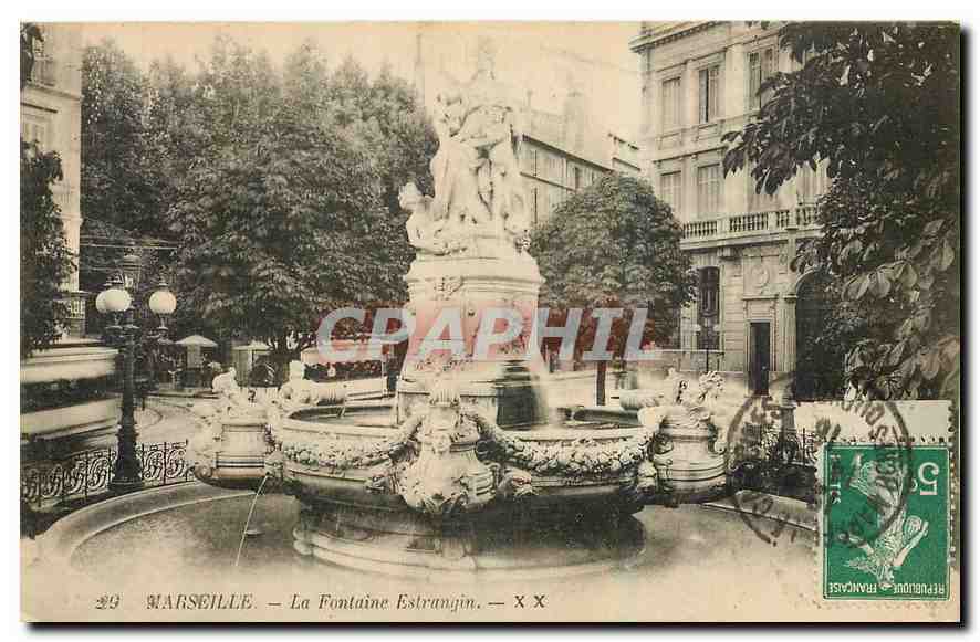 CPA Marseille La Fontaine Estranyin 