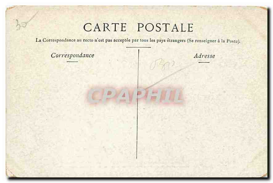 CPA Paris Theatre du Vaudeville & B des Italiens  — Rückseite