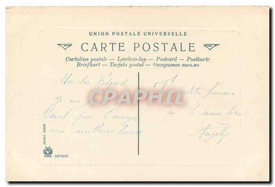 CPA Brisants  — Back