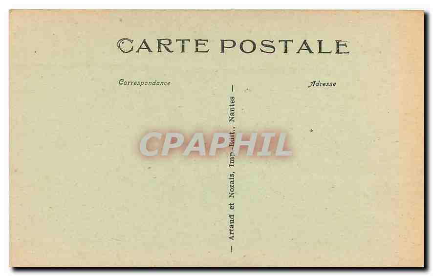 CPA Le Mont Saint Michel Le Cloitre construit en 1225  — Verso