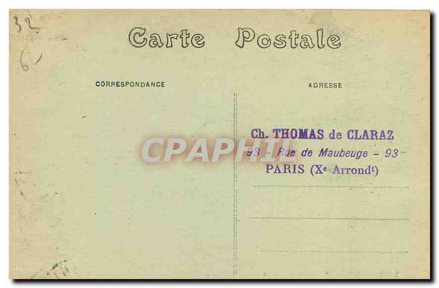 Vitré (Il.&-V.) — Le Château, cour intérieure — Partie sud-Ouest — A. Lamiré, Éditeur, Rennes — Rückseite