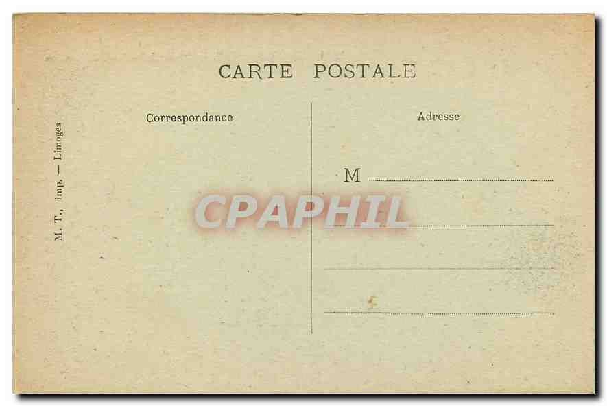 CPA Indre Valencay le Chateau le Jardin de la Duchesse  — Rückseite