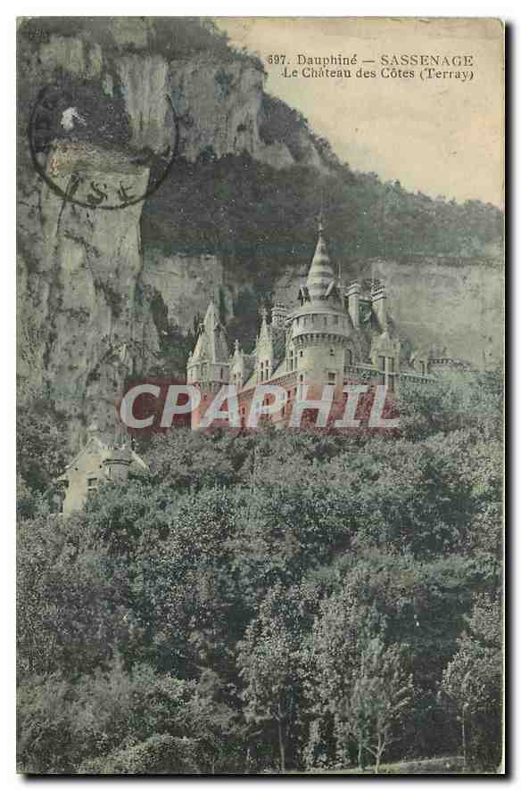 Le Château des Côtes (Terray) — Dauphiné — Sassenage — n° 697