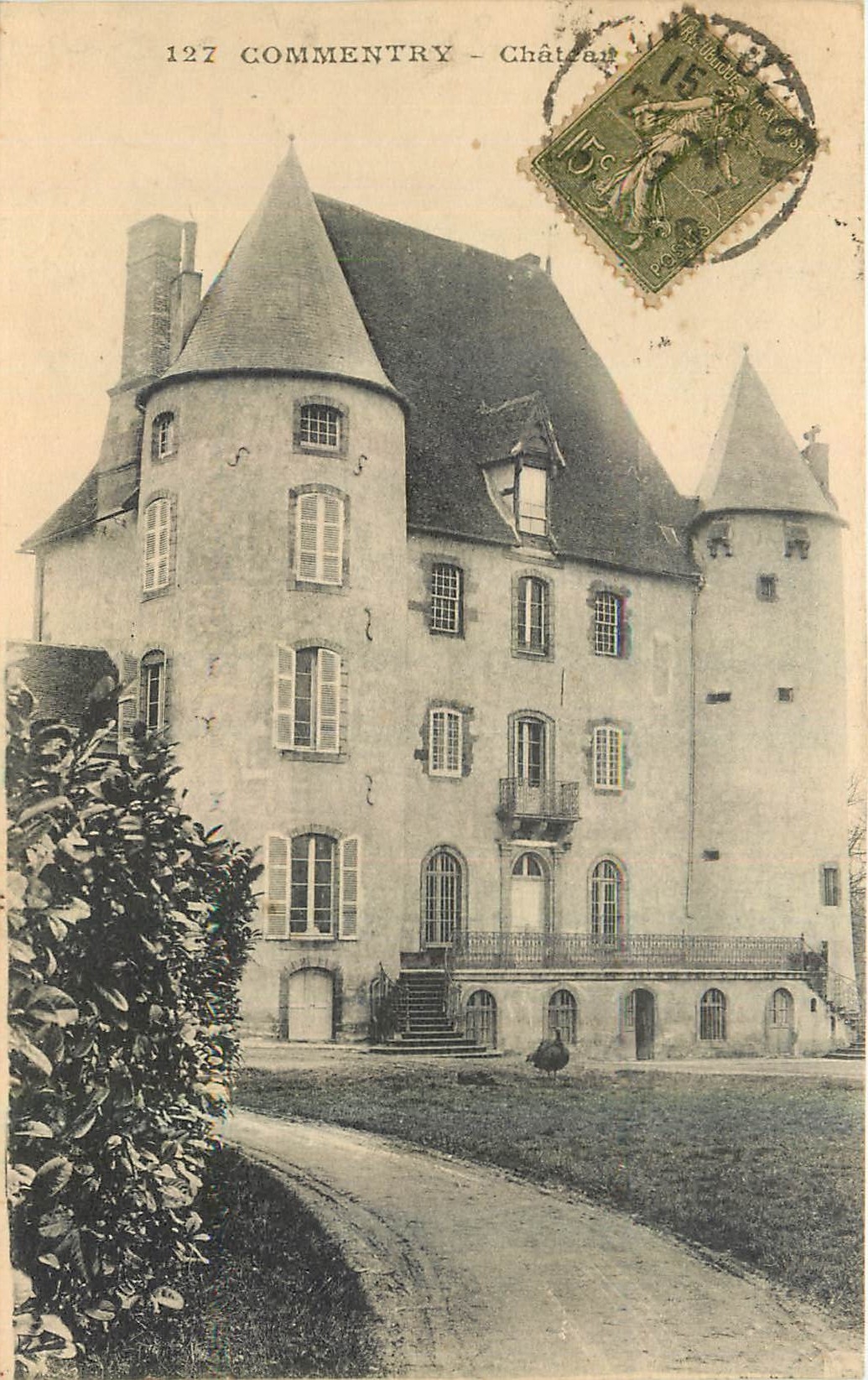 CPA Commentry Chateau 