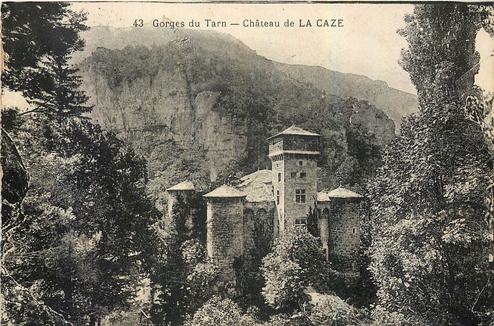 CPA Gorges du Tarn Chateau de La Caze 