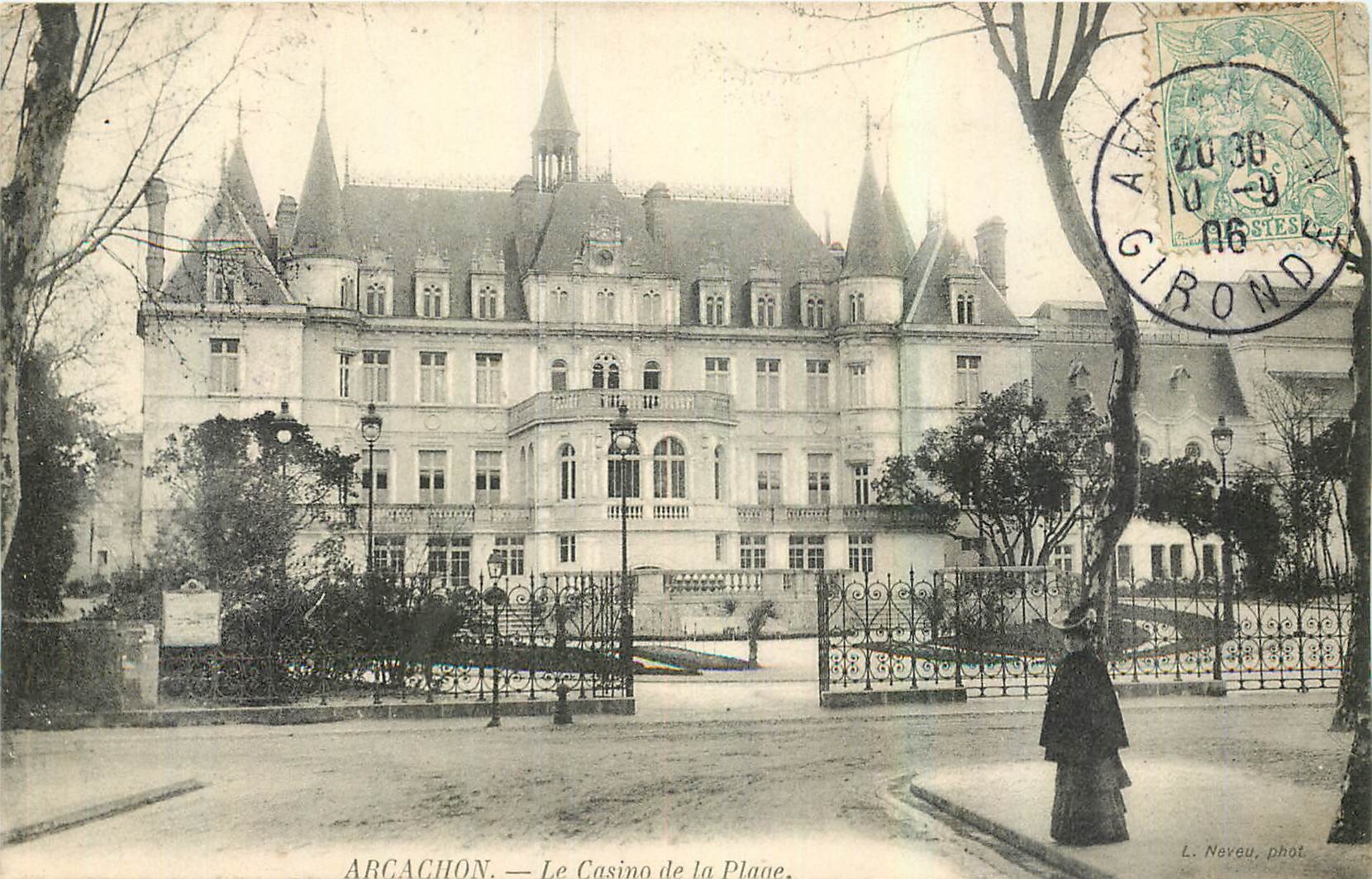 CPA Arcachon Le Casino de la Plane 