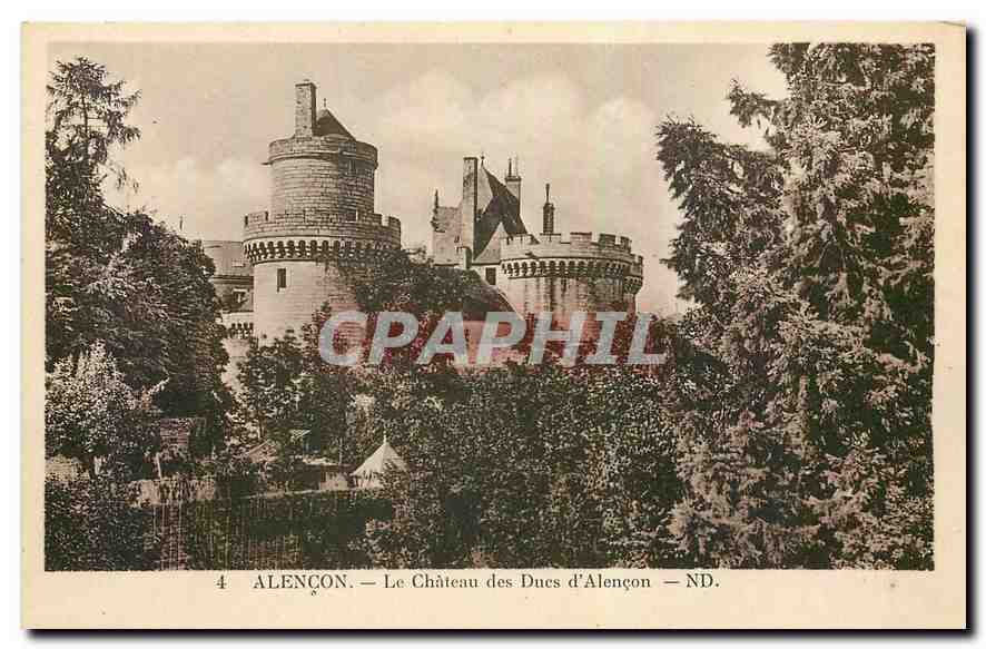 CPA Alencon Le Chateau des Ducs d'Alencon 