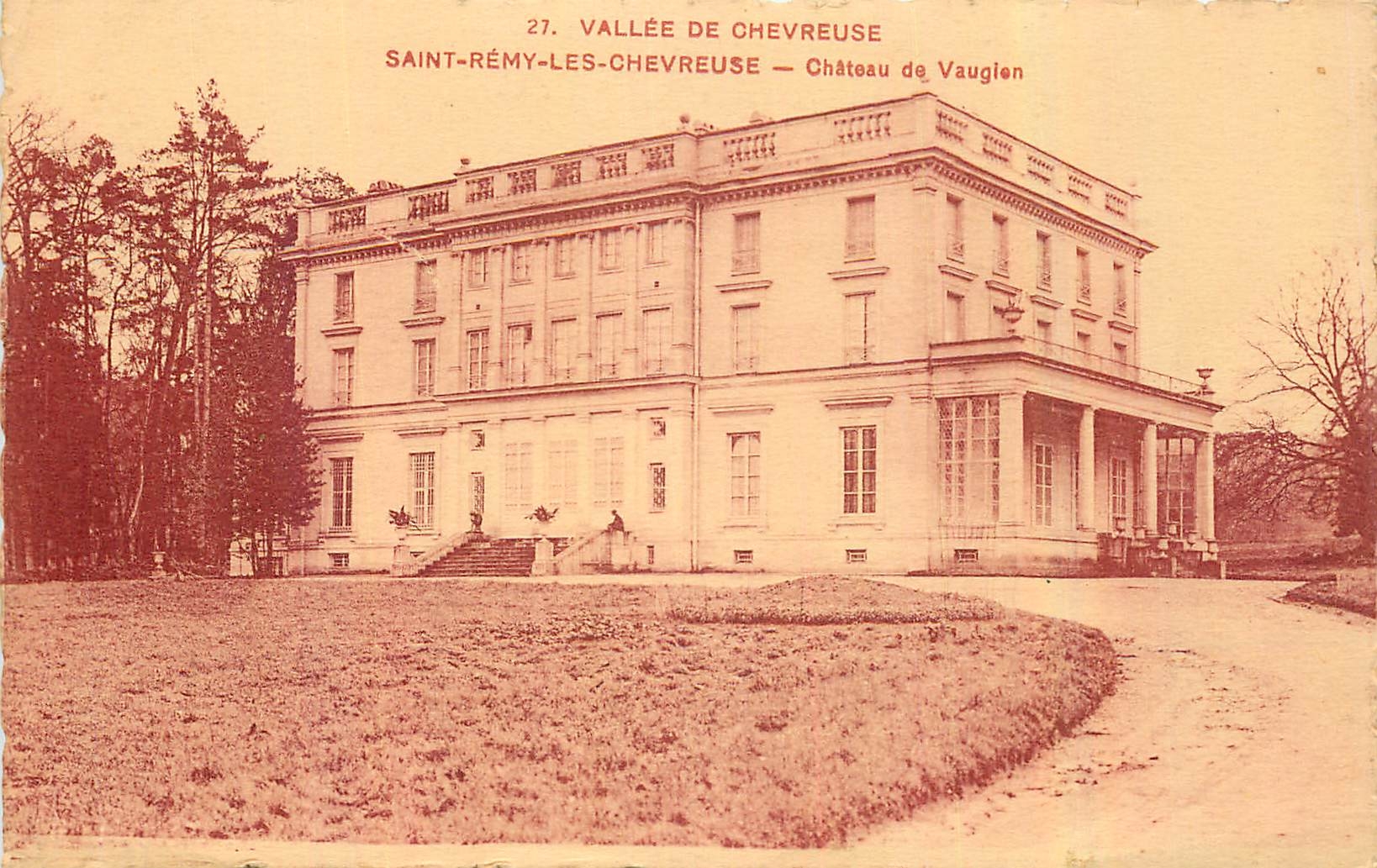 CPA Vallee de Chevreuse Saint Remy les Chevreuse Chateau de Vauglen 