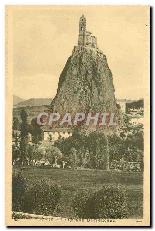 CPA Le Puy Le Rocher Saint Michel 