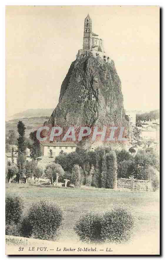 CPA Le Puy Le Rocher St Michel 