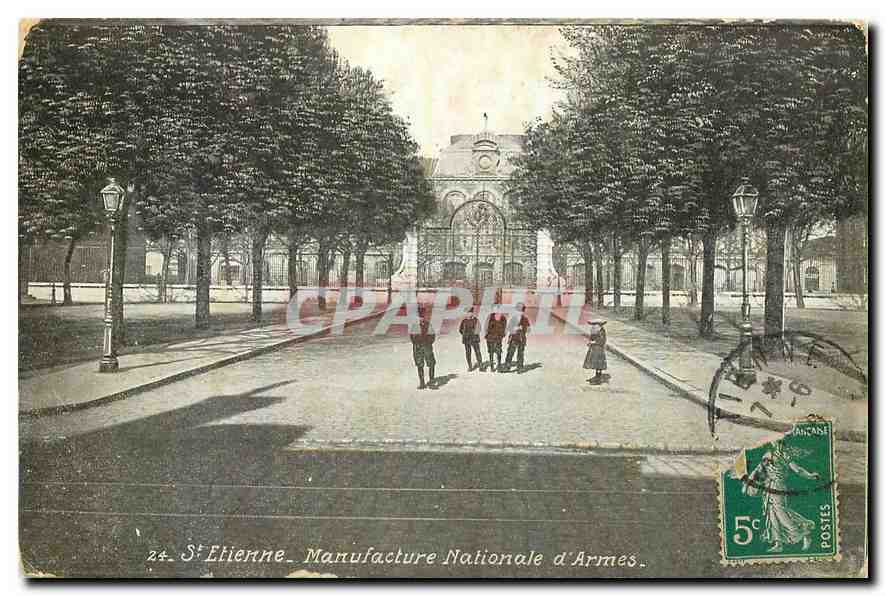 CPA St Etienne Manufacture Nationale d'Armes 