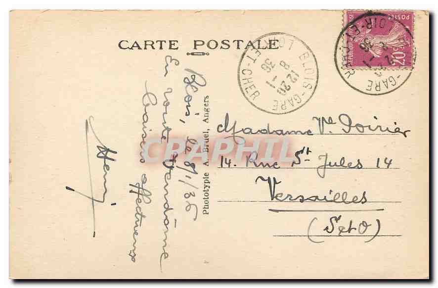 Biols / L.-et-C. - Le Château (Mon. hist.) - Aile François Ier A.B. — Reverso