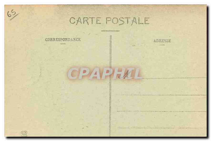Cauterets - Établissement, Casino et Promenade des Eaux — Les Hautes-Pyrénées — Phototype Larouche, Toulouse — Rückseite