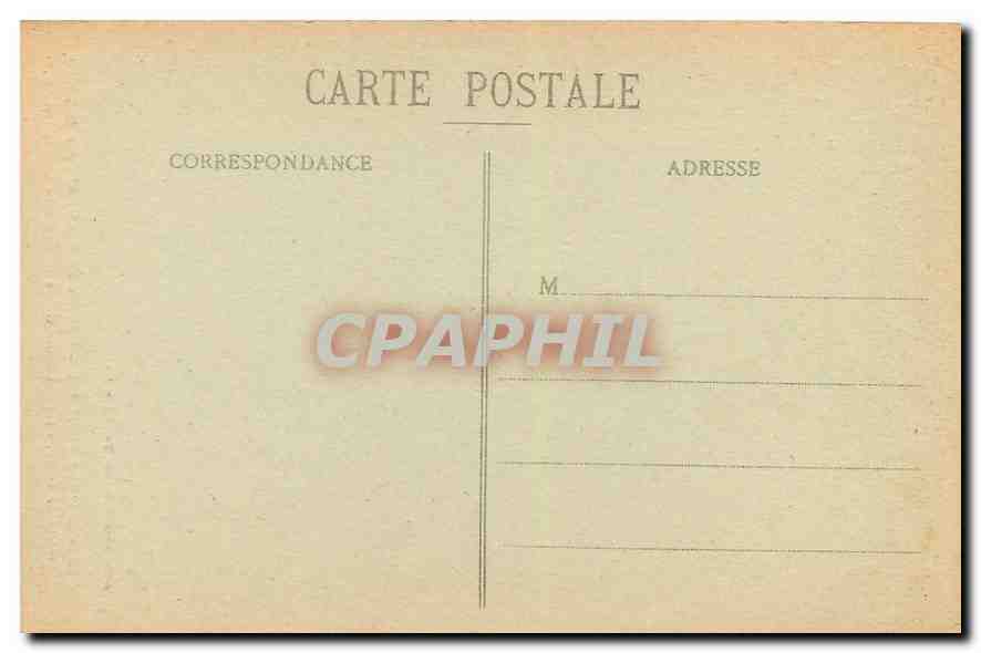 CPA Monts I et L Chateau de Cande bati par Briconnel maire de Tours Aile droite de la facade Ouest  — Rückseite