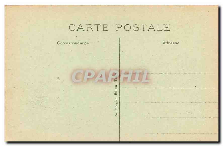 CPA Amboise I et L Le Chateau facade Sud Ouest  — Rückseite