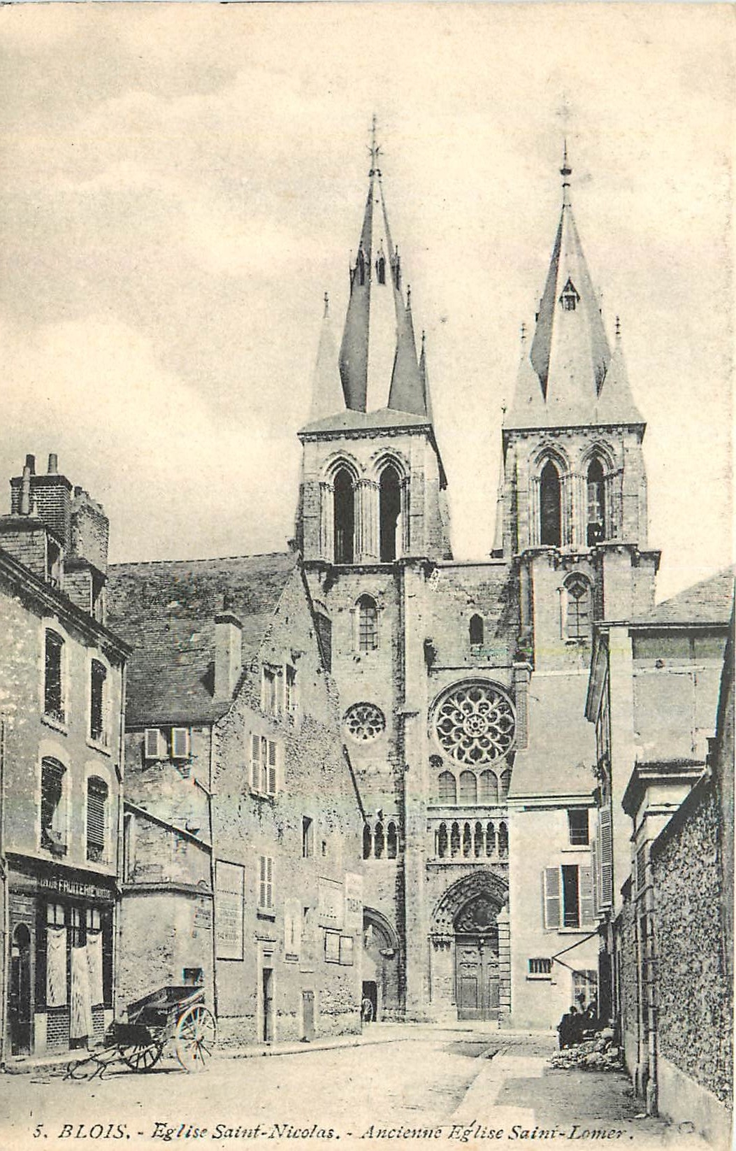 Blois - Ancient Church of Saint-Lomer - Church of Saint-Nicolas