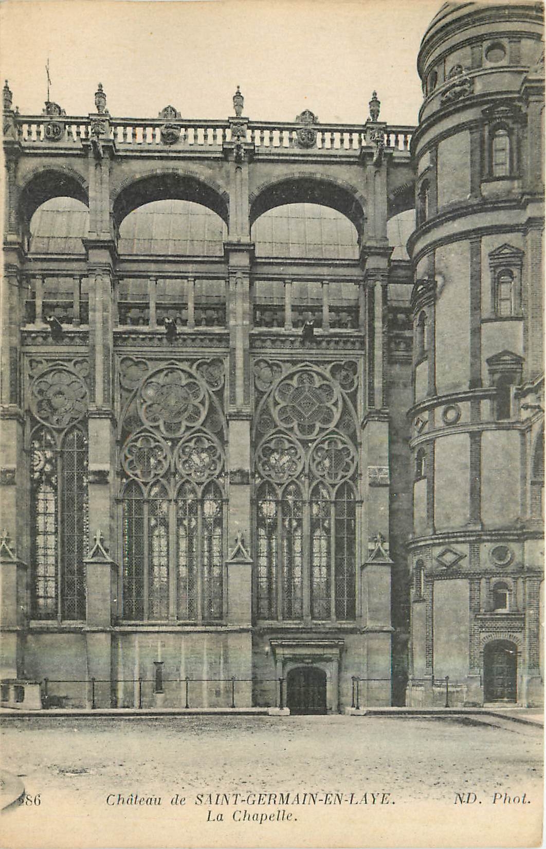 CPA Chateau de Saint Germain en Laye La Chapelle 