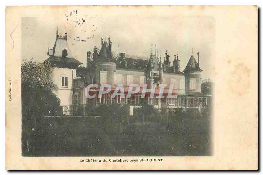 CPA Le Chateau du Chatelier pres St Florent 