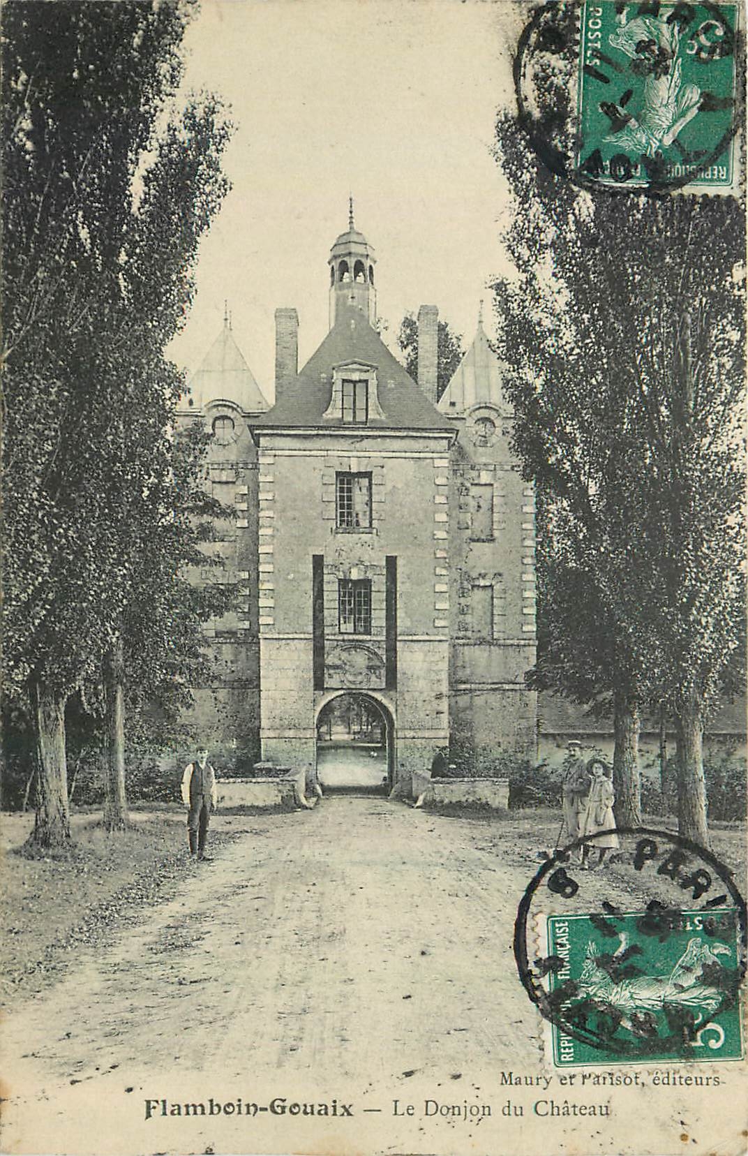 Flambouin-Gouaix — Le Donjon du Château — Maury et Parisot, éditeurs