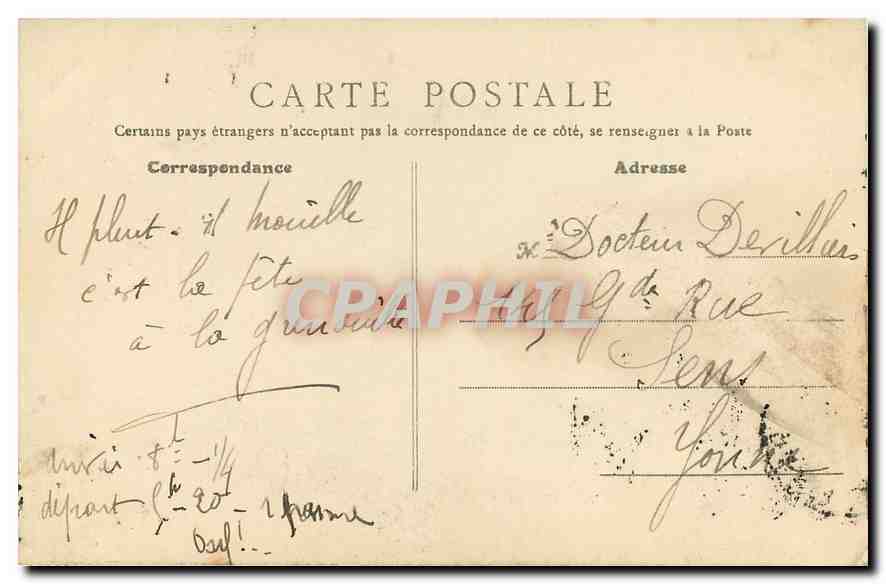 Flambouin-Gouaix — Le Donjon du Château — Maury et Parisot, éditeurs — Verso