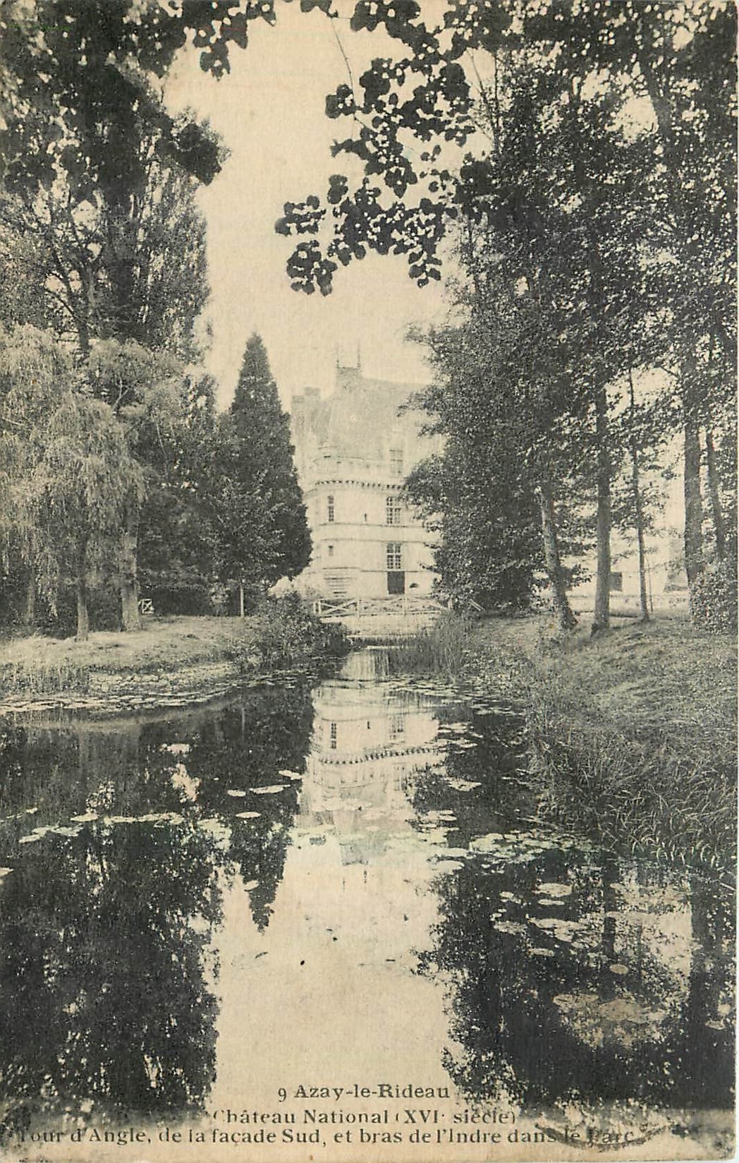 CPA Azay le Rideau Chateau National 