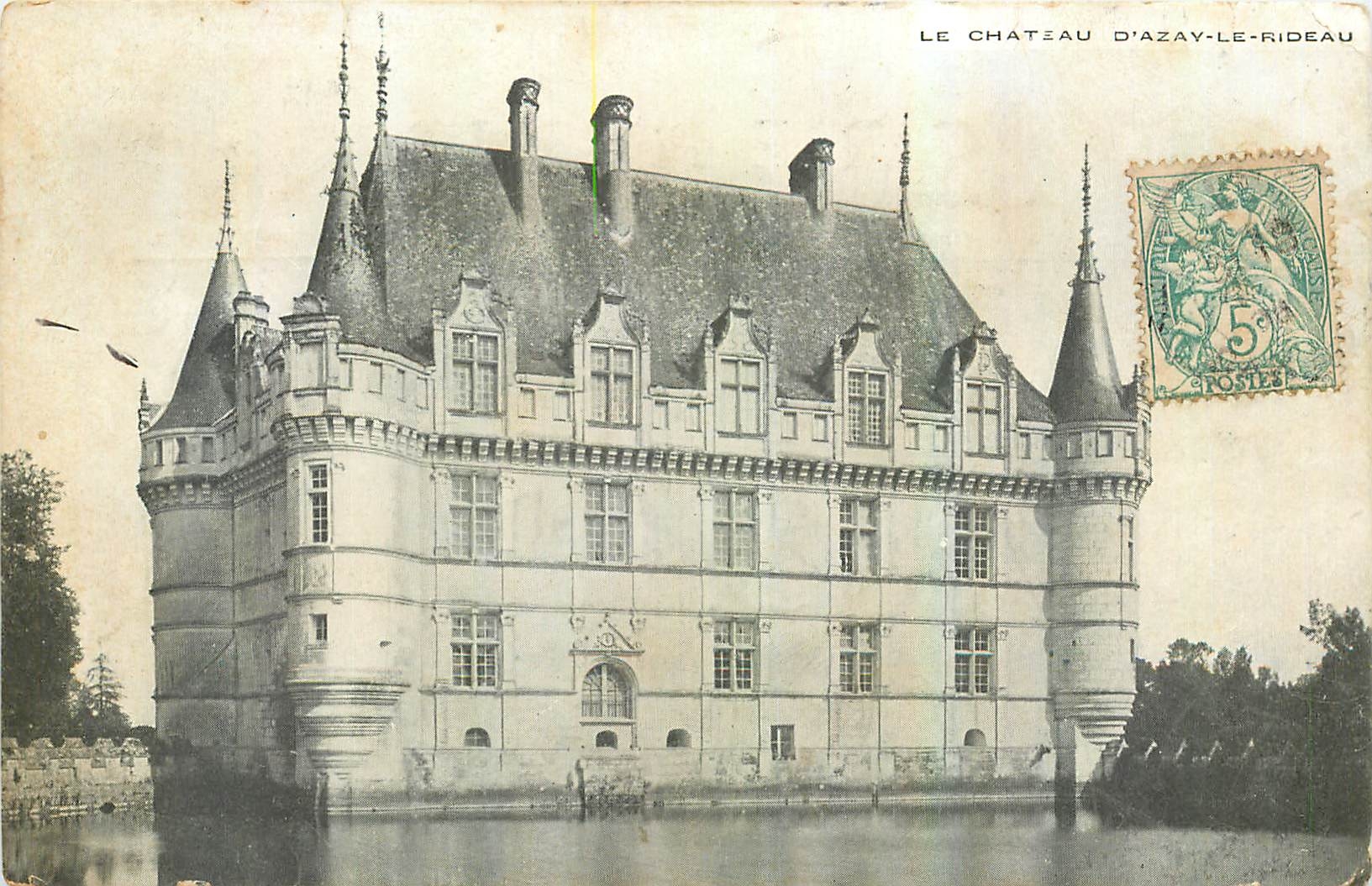 CPA Le Chateau d'Azay le Rideau 