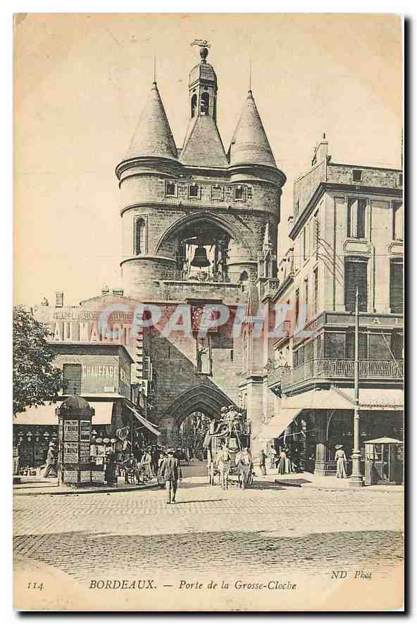 CPA Bordeaux Porte de la Grosse Cloche 